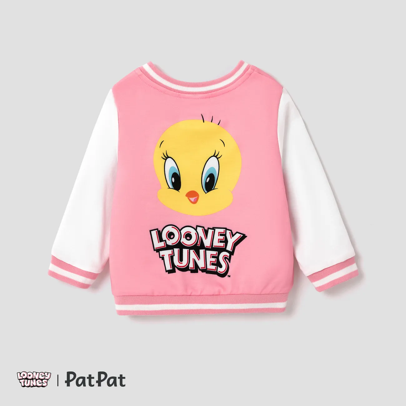 Looney Tunes Ostern Baby Unisex Reißverschluss Süß Langärmelig Mäntel/Jacken rosa big image 1