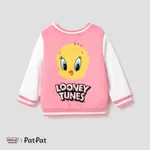 Looney Tunes Baby Boy/Girl Cartoon Animal Print Long-sleeve Jacket Pink