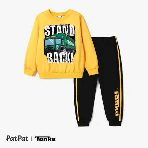 Tonka 1pcs Toddler Boy Character Print Sweatshirt or Elasticized Pants