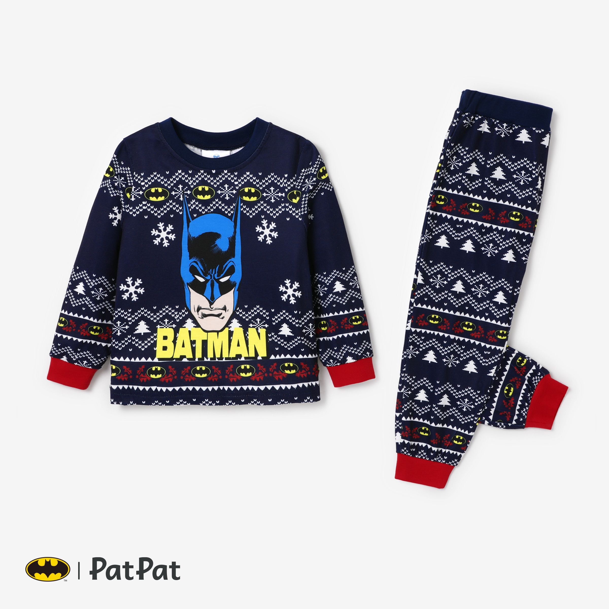 Pyjama Super Hero Assorti à La Famille Batman (résistant Aux Flammes)