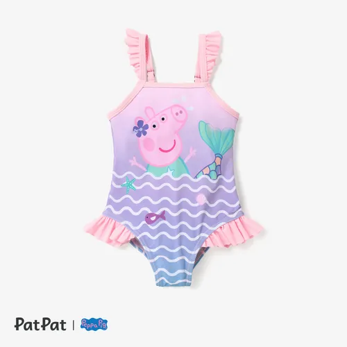 Peppa خنزير طفل / طفل صغير فتاة المحيط حورية البحر ملابس السباحة