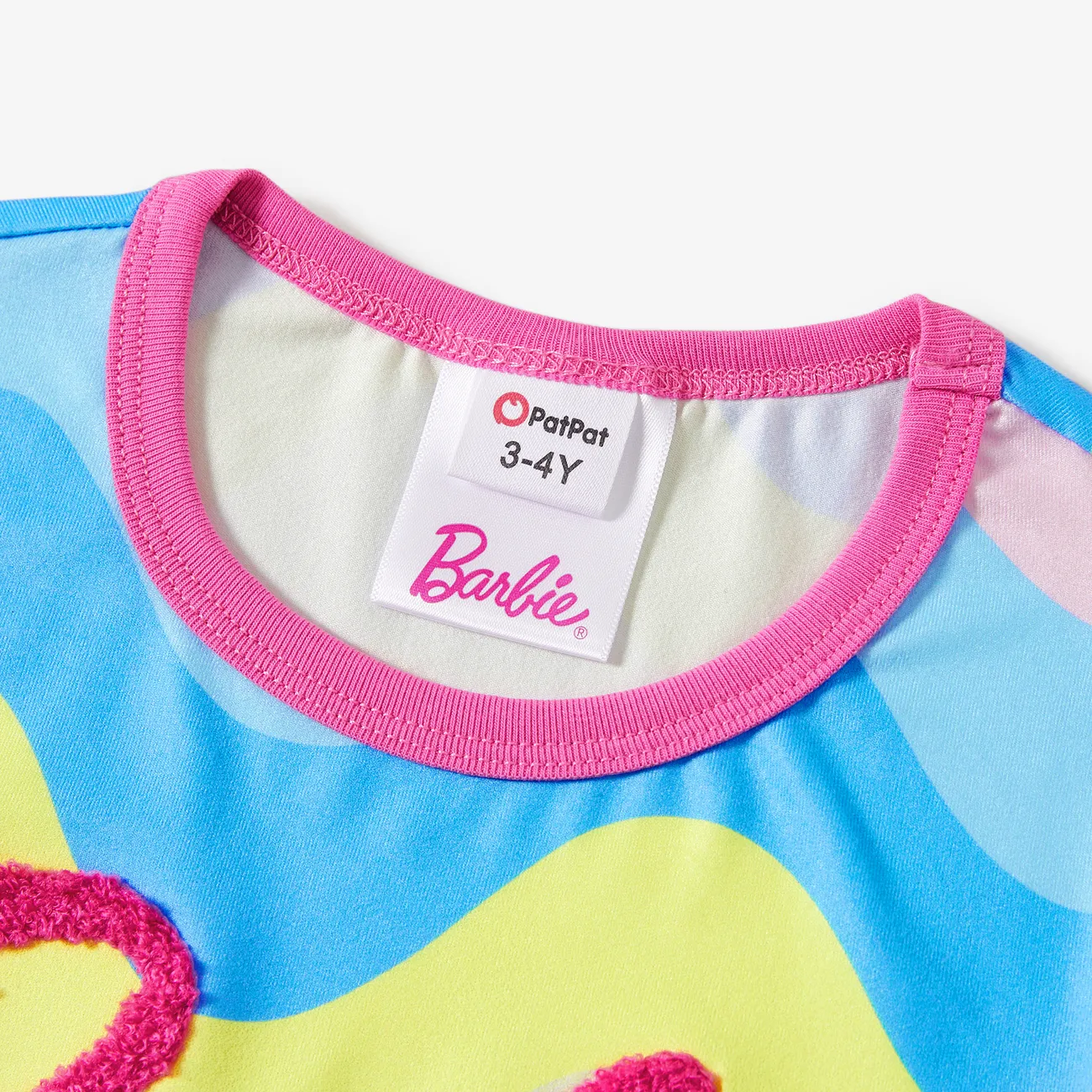 Barbie 短袖 上衣 媽咪寶寶裝 粉色的 big image 1