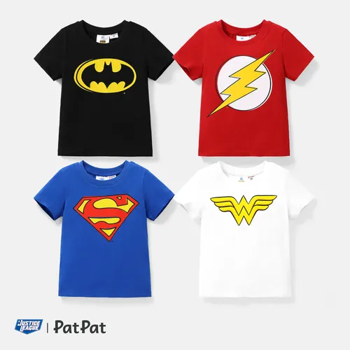 Justice League Enfant en bas âge Unisexe Tendance Manches longues T-Shirt