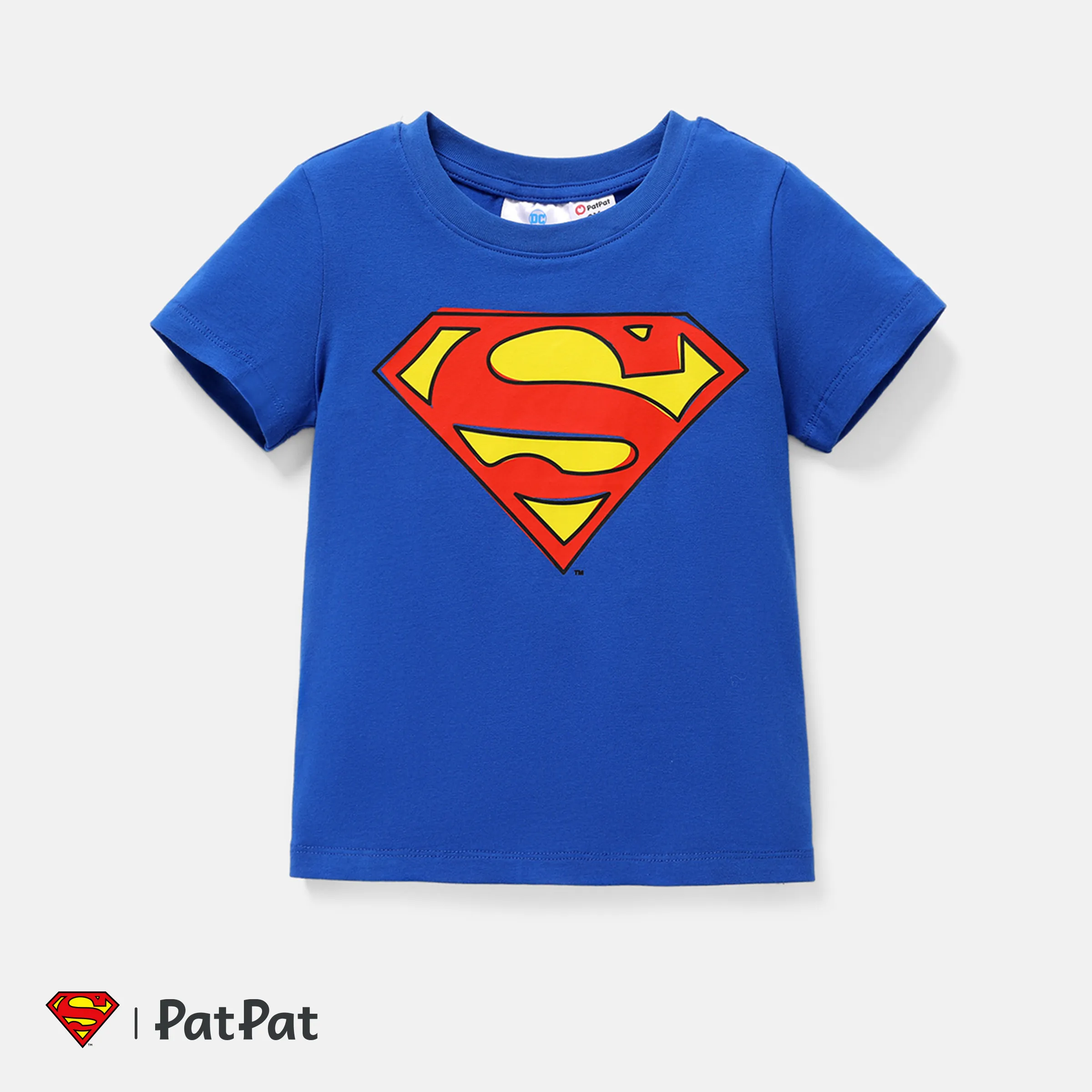 DC Super Friends 1pc Baby/Toddler/Kids Boys Tee /Tank Jumpsuit / Bodysuit  Blue