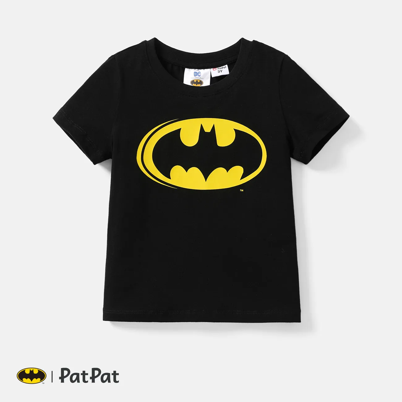 Justice League Enfant en bas âge Unisexe Tendance Manches longues T-Shirt Noir big image 1
