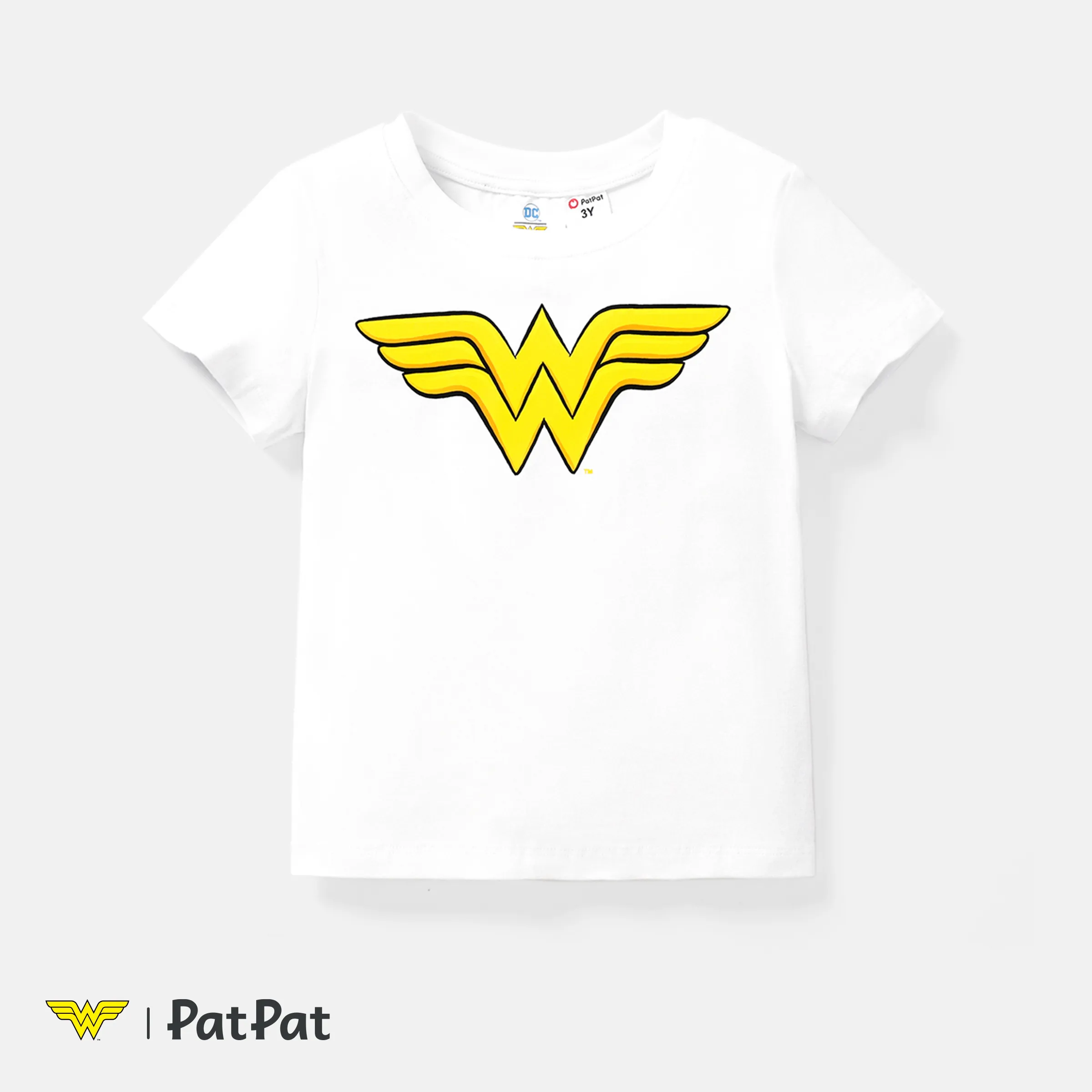 DC Super Friends 1pc Baby/Toddler/Kids Boys Tee /Tank Jumpsuit / Bodysuit  White