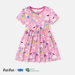 Peppa Pig Criança Menina Infantil Porco Vestidos Multicolorido