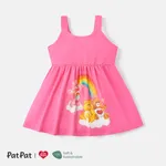 Care Bears Toddler Girl Naia™ Character Print Slip Dress Pink