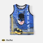 Batman Toddler Boy Character Print Naia™ Tank Top / Tee / Shorts Blue