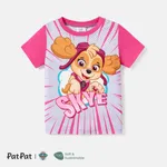 PAW Patrol Toddler Girl / Boy Character & Letter Print Naia™ Short-sleeve Tee Roseo