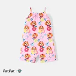 PAW Patrol Toddler Girl Character Print Slip Romper Pink