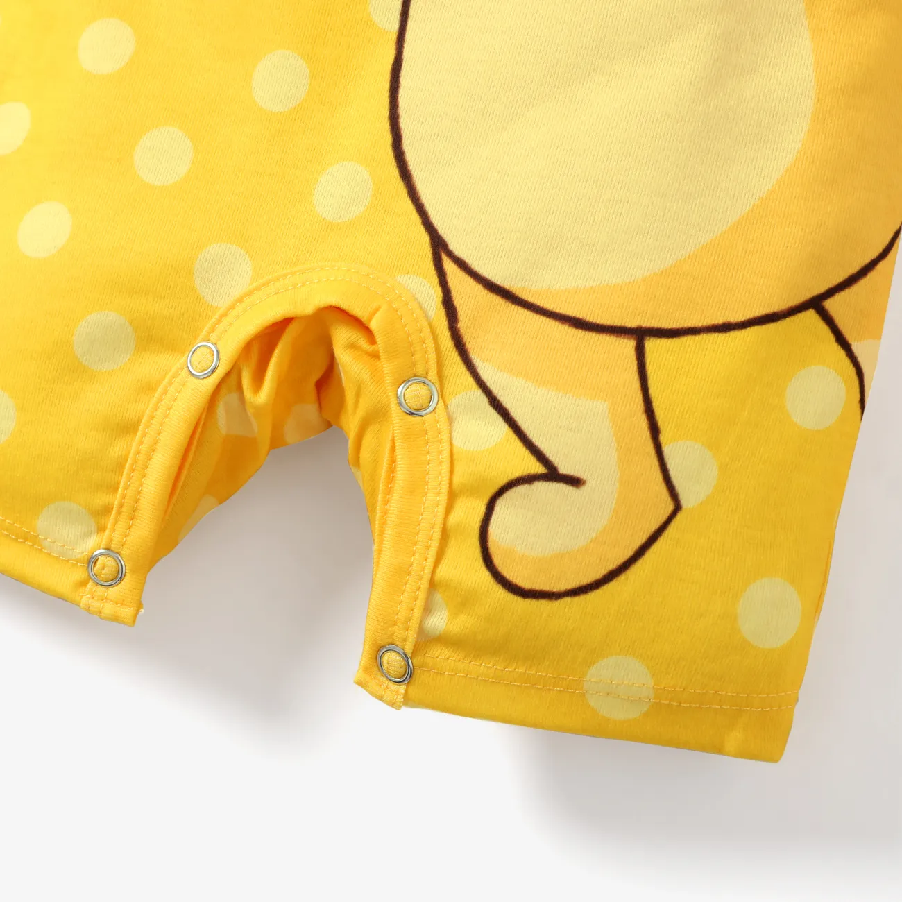 Disney Winnie the Pooh 1pc Baby Boys/Girls Naia™ Character Striped/Polka Dot Bodysuit

 LightYellow big image 1