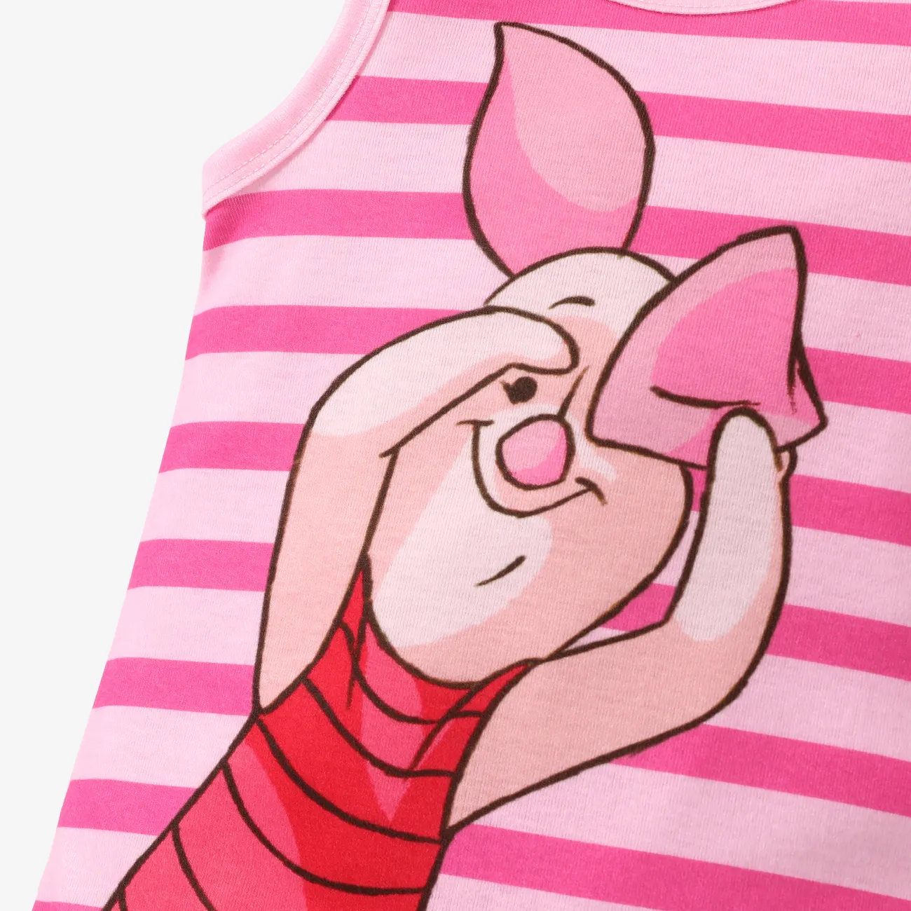Disney Winnie the Pooh 1pc Baby Boys/Girls Naia™ Character Striped/Polka Dot Bodysuit

 Pink big image 1
