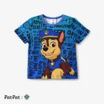 PAW Patrol 1pc  Toddler Girl/Boy Character doodle Print  T-shirt
 Blue