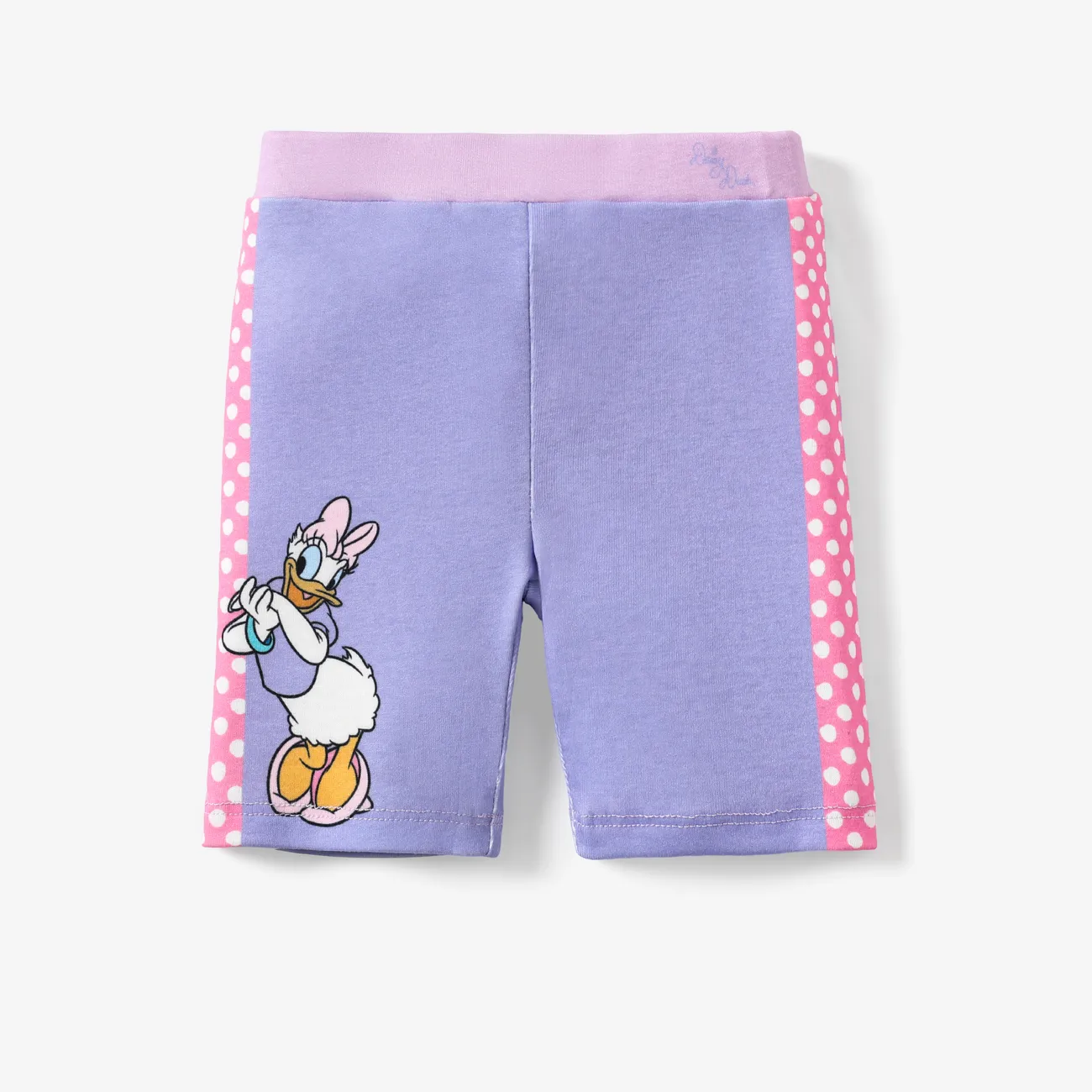 Disney Mickey and Friends 1pc Toddler/Kids Girls Naia™ Character Leggings/Skinny Pants
 Purple big image 1