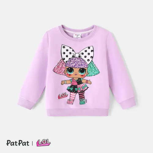 L.O.L. SURPRISE! Toddler Girl Character Print Cotton Pullover Sweatshirt