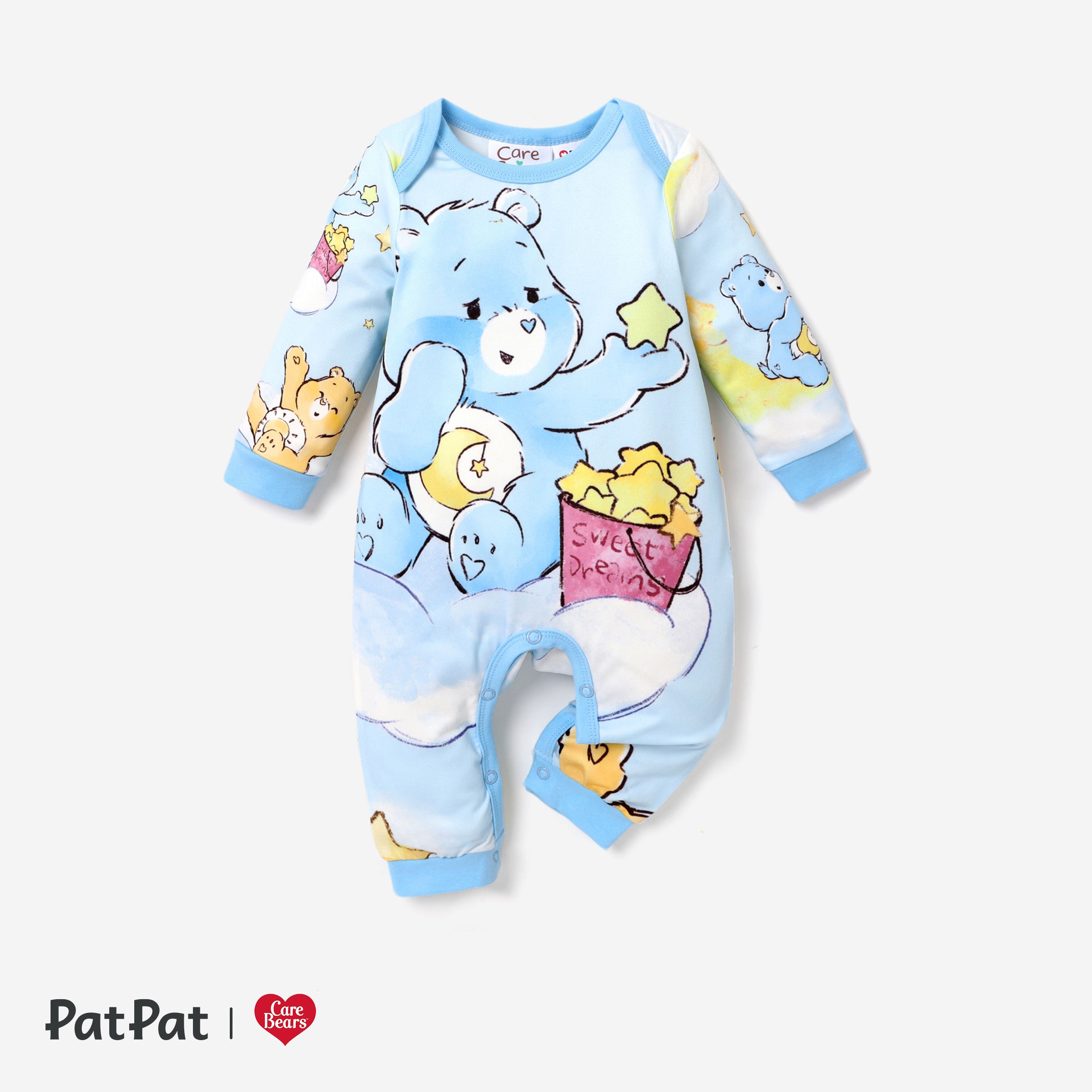 Care Bears Baby Girl/Boy Character Print Long-sleeve Cute Onesies