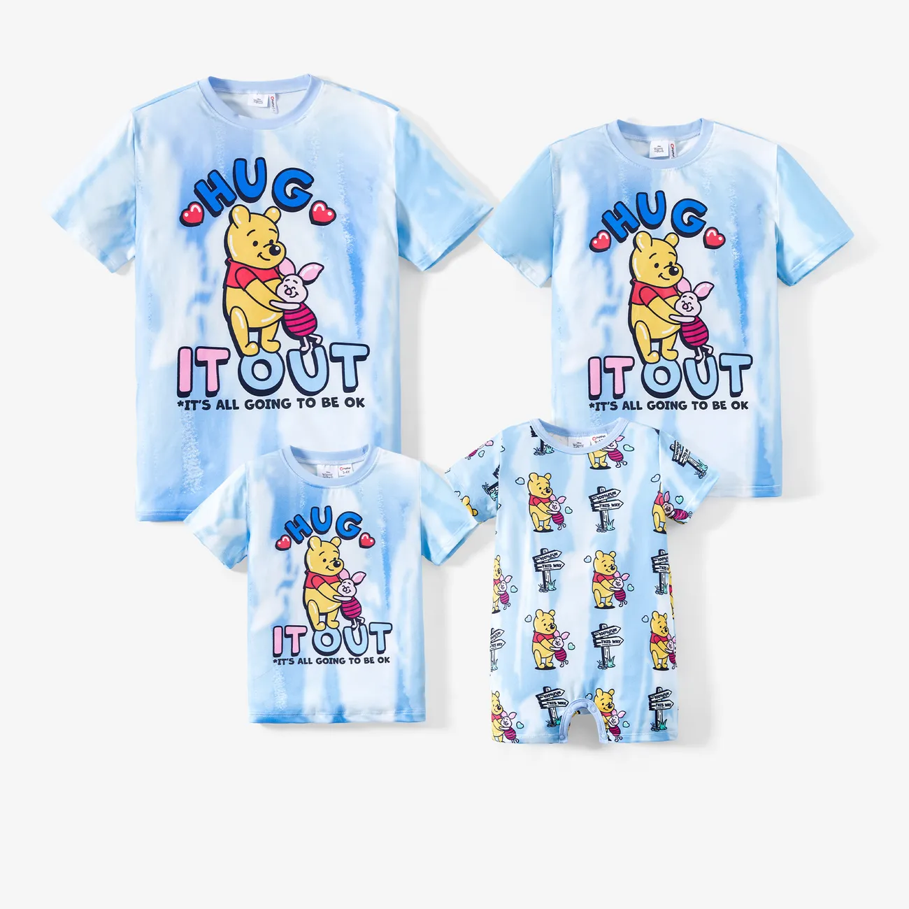 Disney Winnie the Pooh Family Matching Boys/Girls Character T-Shirt
 Multi-color big image 1