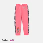 L.O.L. SURPRISE! Kid Girl Graphic Heart Star Print Elasticized Pants Pink