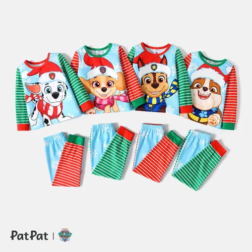 Helfer auf vier Pfoten Weihnachten 2 Stück Kleinkinder Unisex Stoffnähte Kindlich Hund T-Shirt-Sets