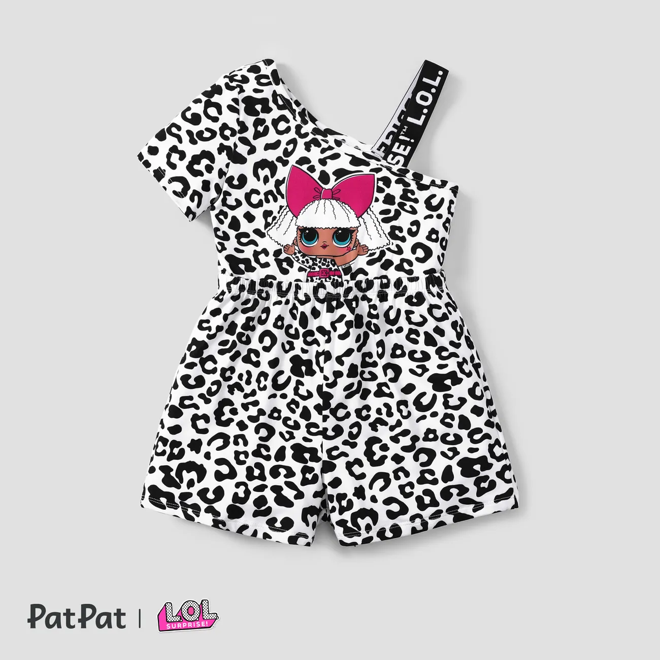 L.O.L. SURPRISE! Toddler Girl/Kid Girl Off-shoulder jumpsuit