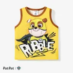 Patrulha Canina Criança Unissexo Infantil T-shirt sem mangas Amarelo