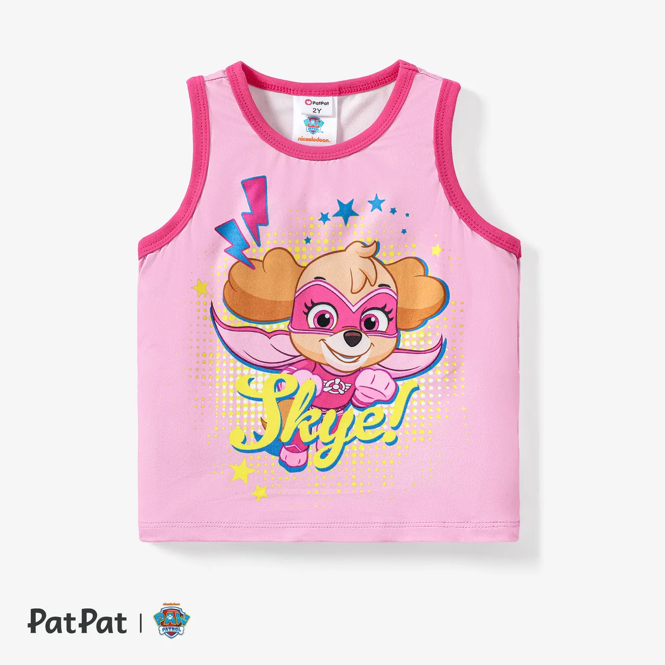 PAW Patrol 1pc Toddler Boys/Girls Doodle Art Tank Top
 Pink big image 1