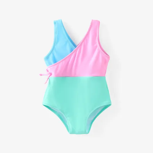 Toddler Girl Colorblock One-Piece Swimsuit