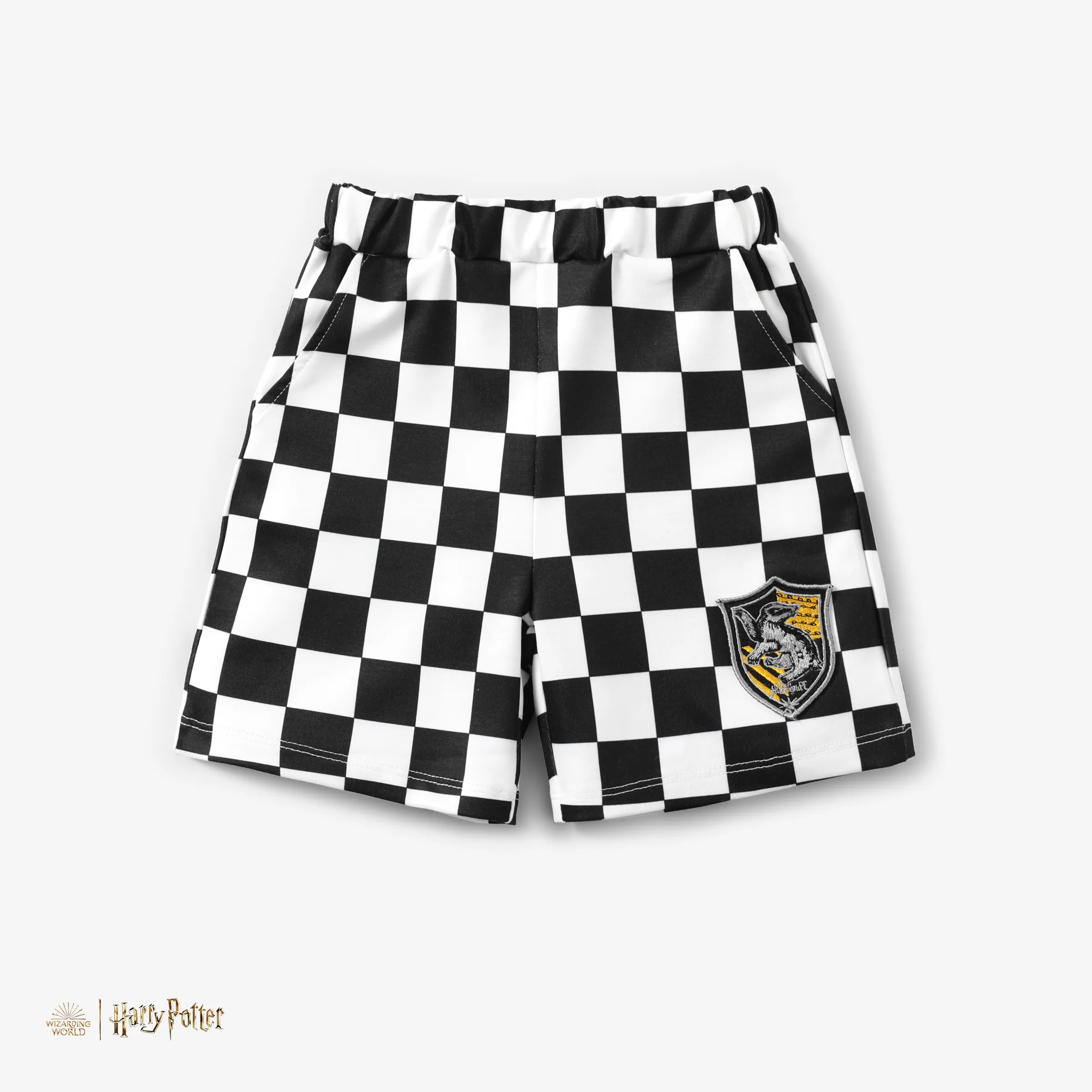 

Harry Potter Toddler/Kid Boy 1pc Chess Grid pattern Preppy style Polo Shirt or Shorts