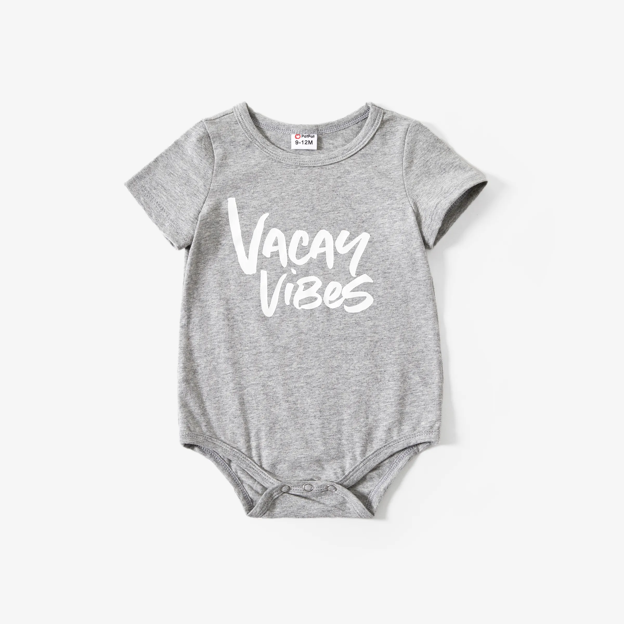 

Family Matching Multi Color Vacation Vibe Cotton Tops