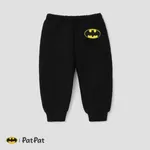 Batman 1pcs Baby Boy Digital & Character Print  Long-sleeve Top or Pants Black