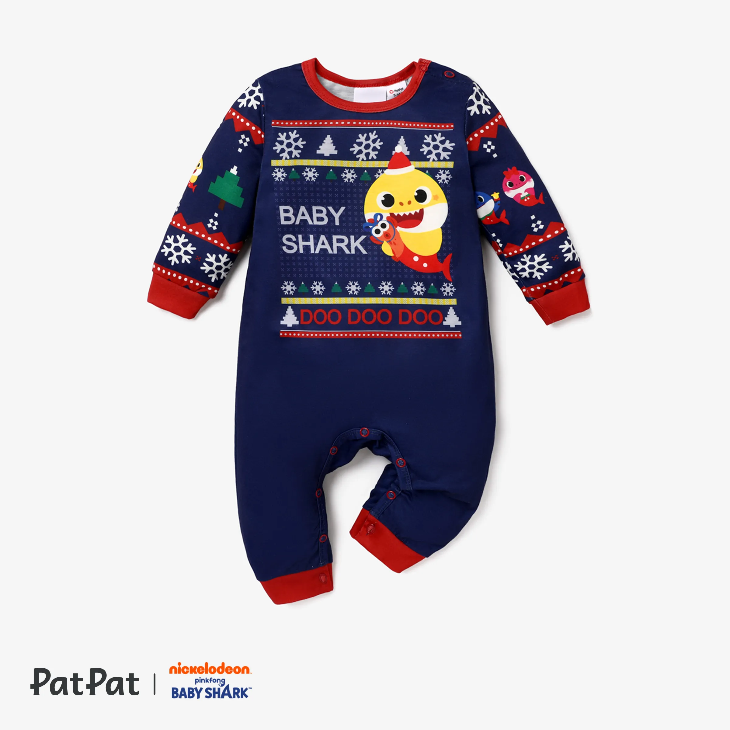 Baby shark xmas online pjs