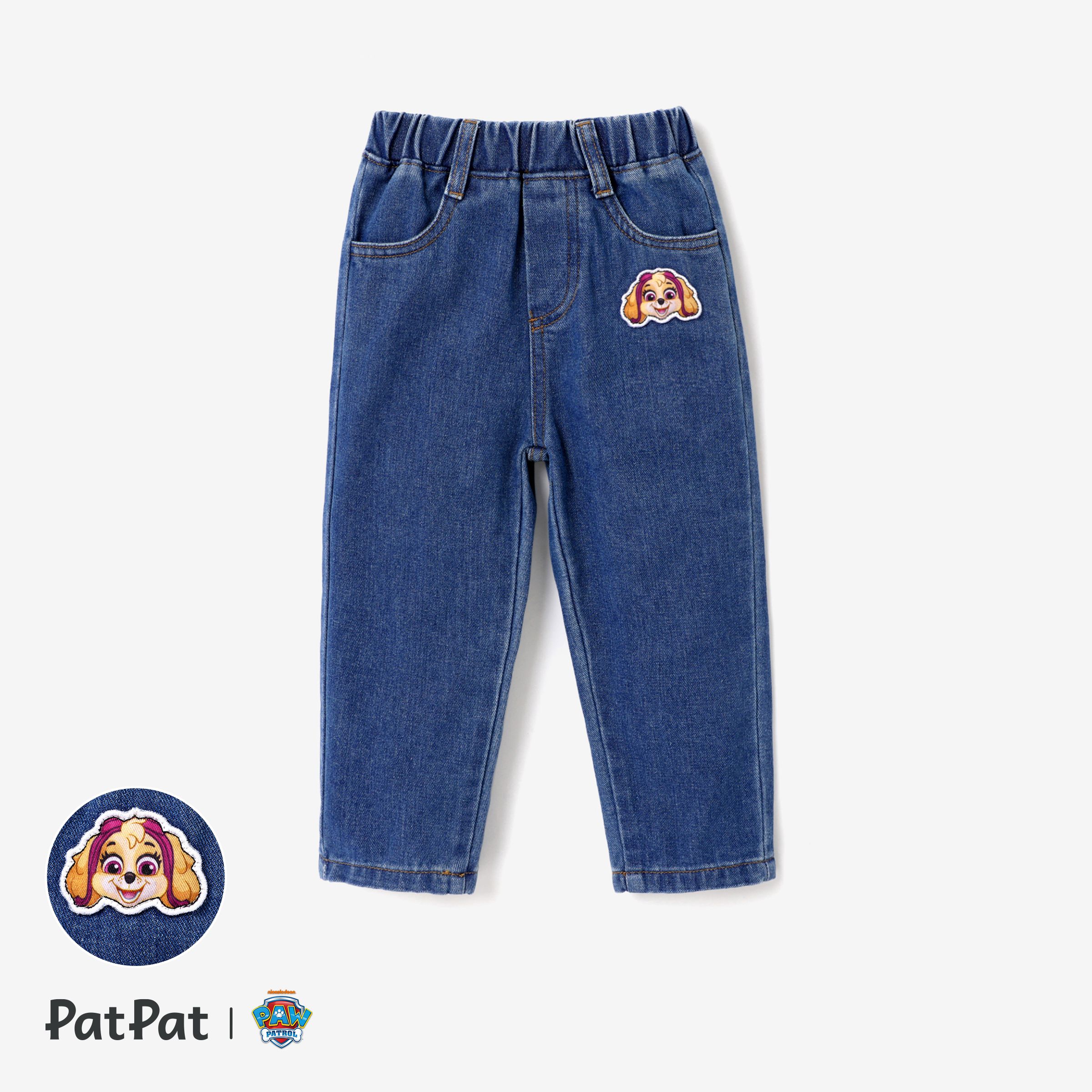 PAW Patrol Toddler Boy/Girl Embroidered Chapter Jeans