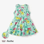 Looney Tunes 1pc Baby Girls Character Print Floral/Strawbeery Dress
 Green