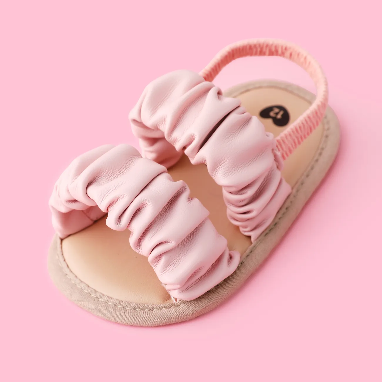 Baby Mädchen Basics Unifarben Kleinkindschuhe rosa big image 1
