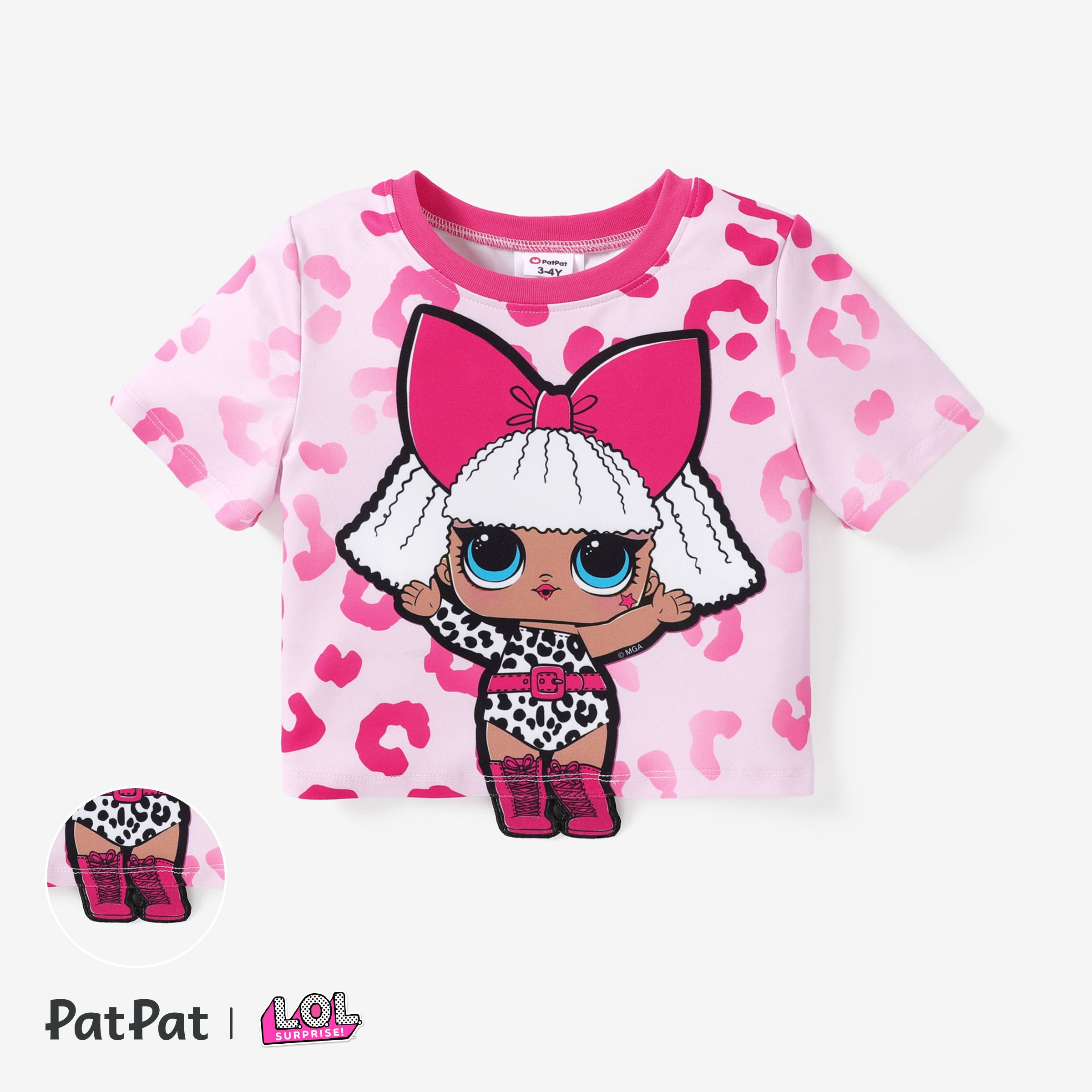 L.O.L. SURPRISE! Toddler/Kid Girl Graphic Print Short-sleeve Tee