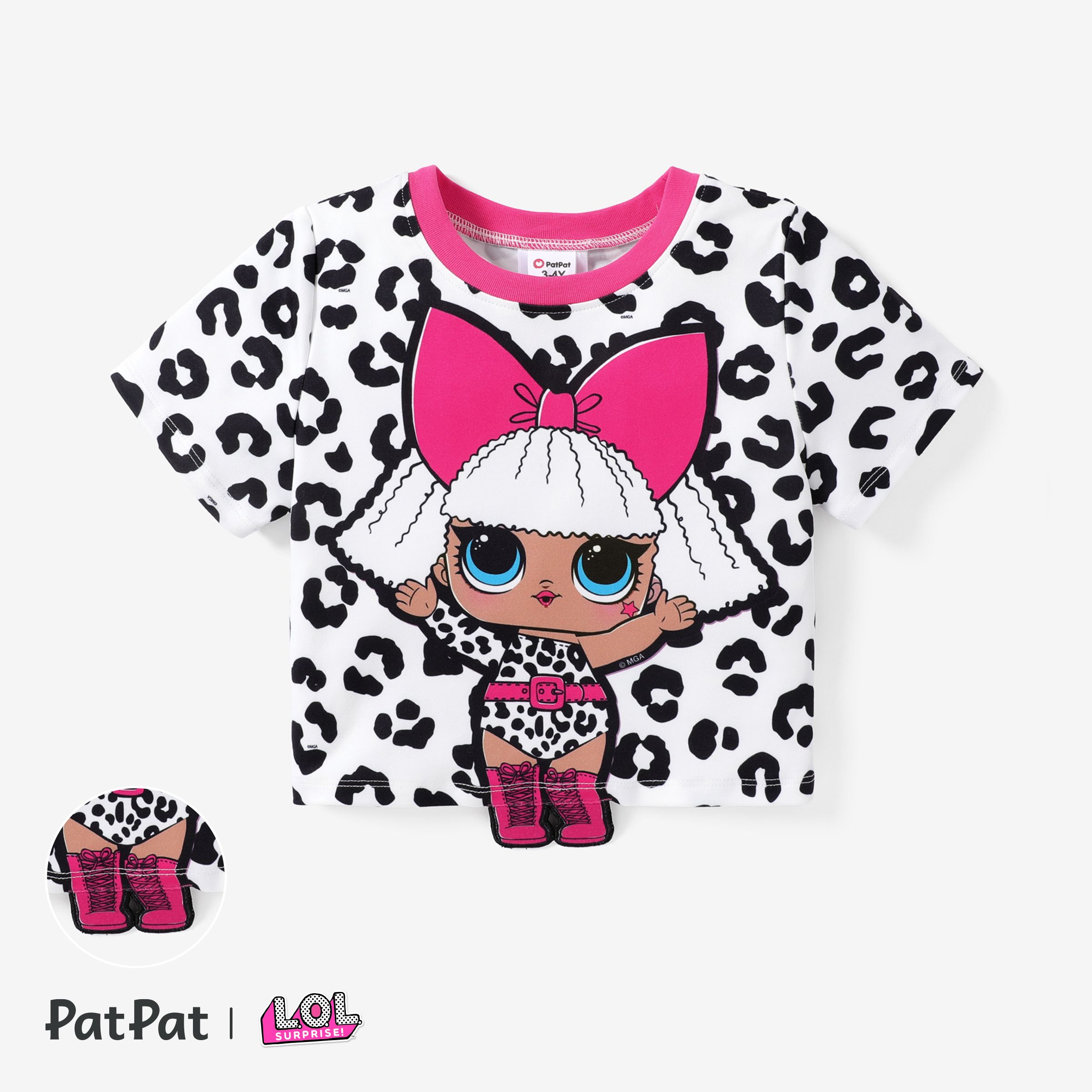 L.O.L. SURPRISE! Toddler/Kid Girl Graphic Print Short-sleeve Tee