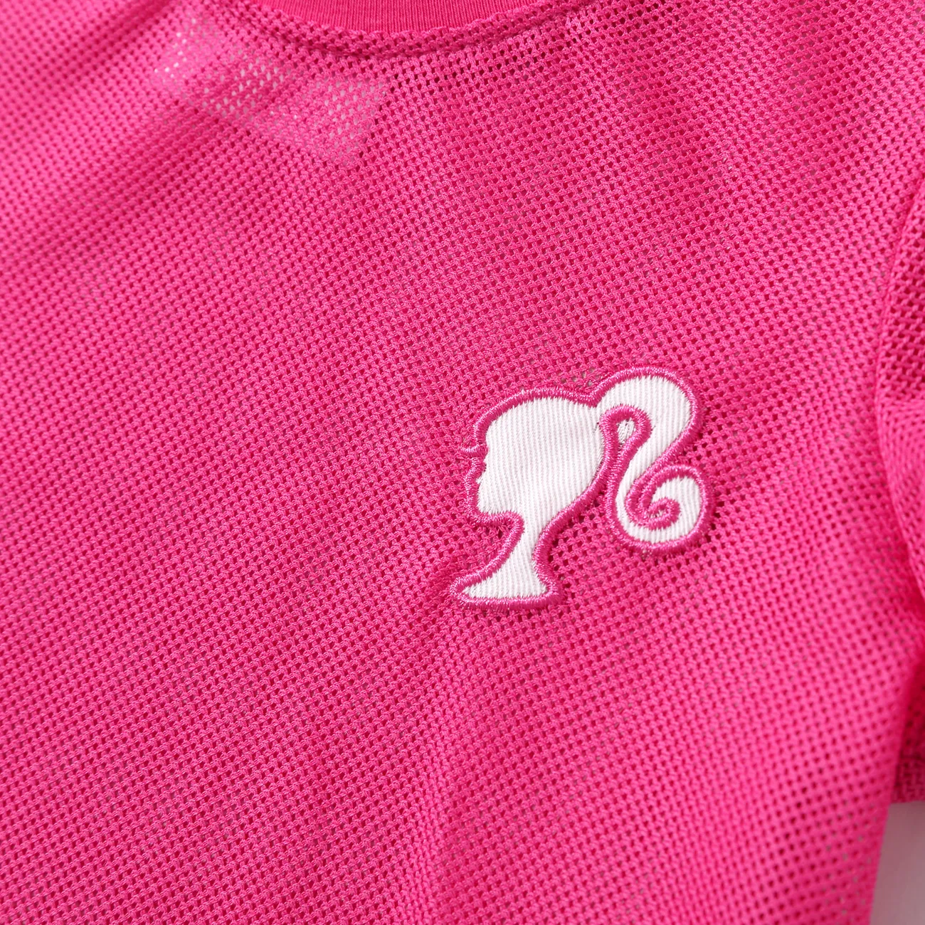 Barbie 3pc Toddler/Kids Girls Sporty Checkered/Plaid Set Roseo big image 1