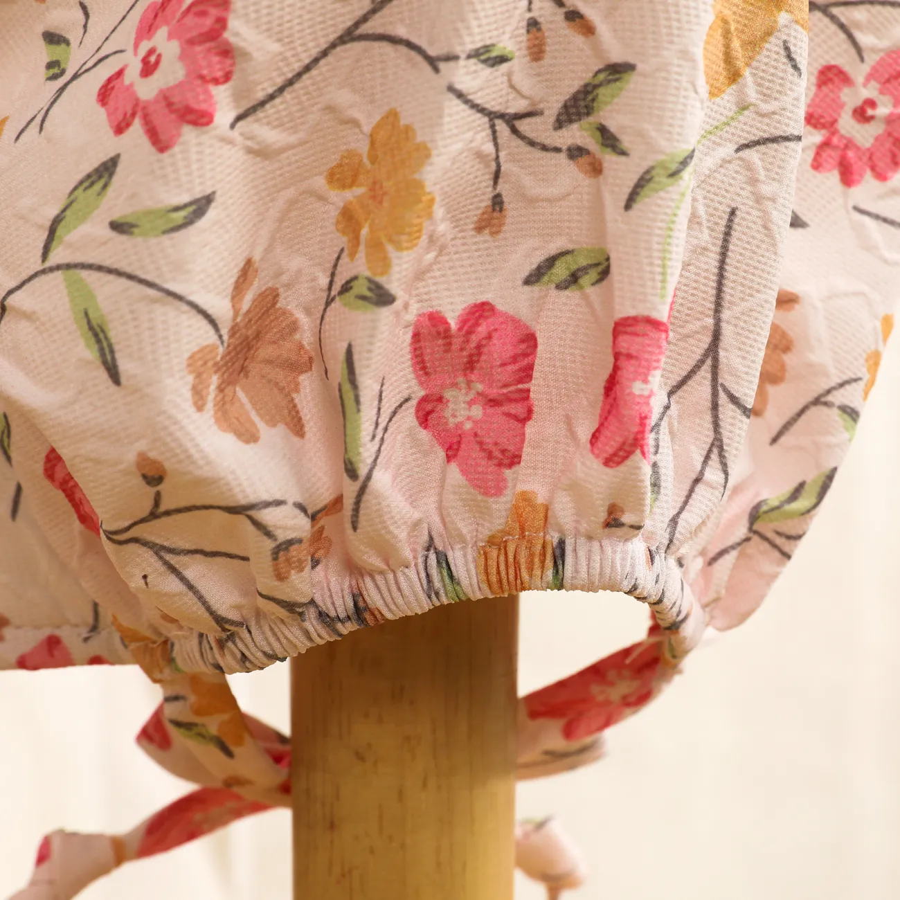 Baby Mädchen Sonnenschutz Prinzessin Hut mit Blumenmuster rosa big image 1