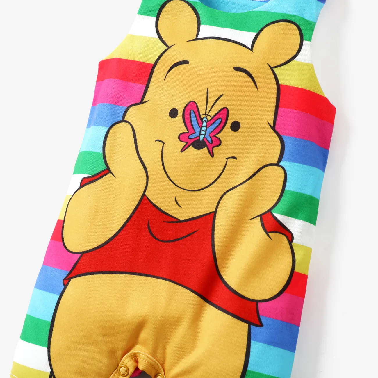 Disney Winnie the Pooh Bébé Unisexe Enfantin Sans manches Barboteuses Multicolore big image 1