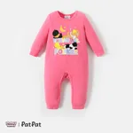 Looney Tunes Baby Boy/Girl Stars and Heart Print  Jumpsuit Pink