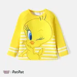 Looney Tunes Toddler Boy/Girl Striped Long-sleeve Tee Yellow