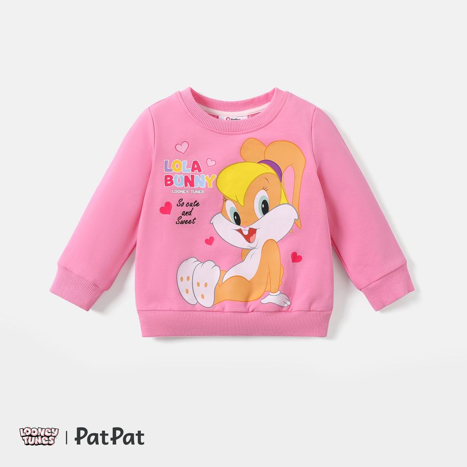 Looney Tunes Baby Boy/Girl Cartoon Animal Print Cotton Long-sleeve