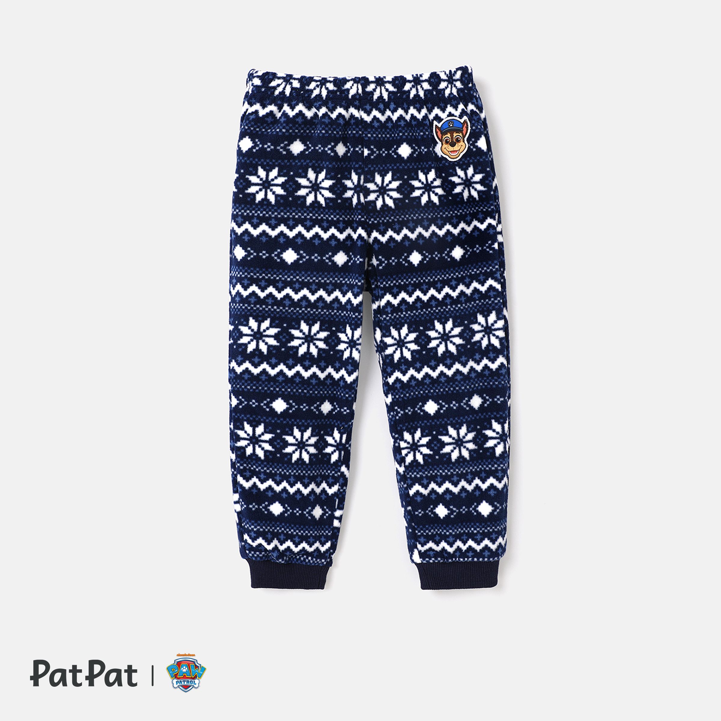 PAW Patrol Toddler Girl/Boy 2pcs Personnage Graphique Allover Print Pullover à Manches Longues Et Ensemble De Pantalons