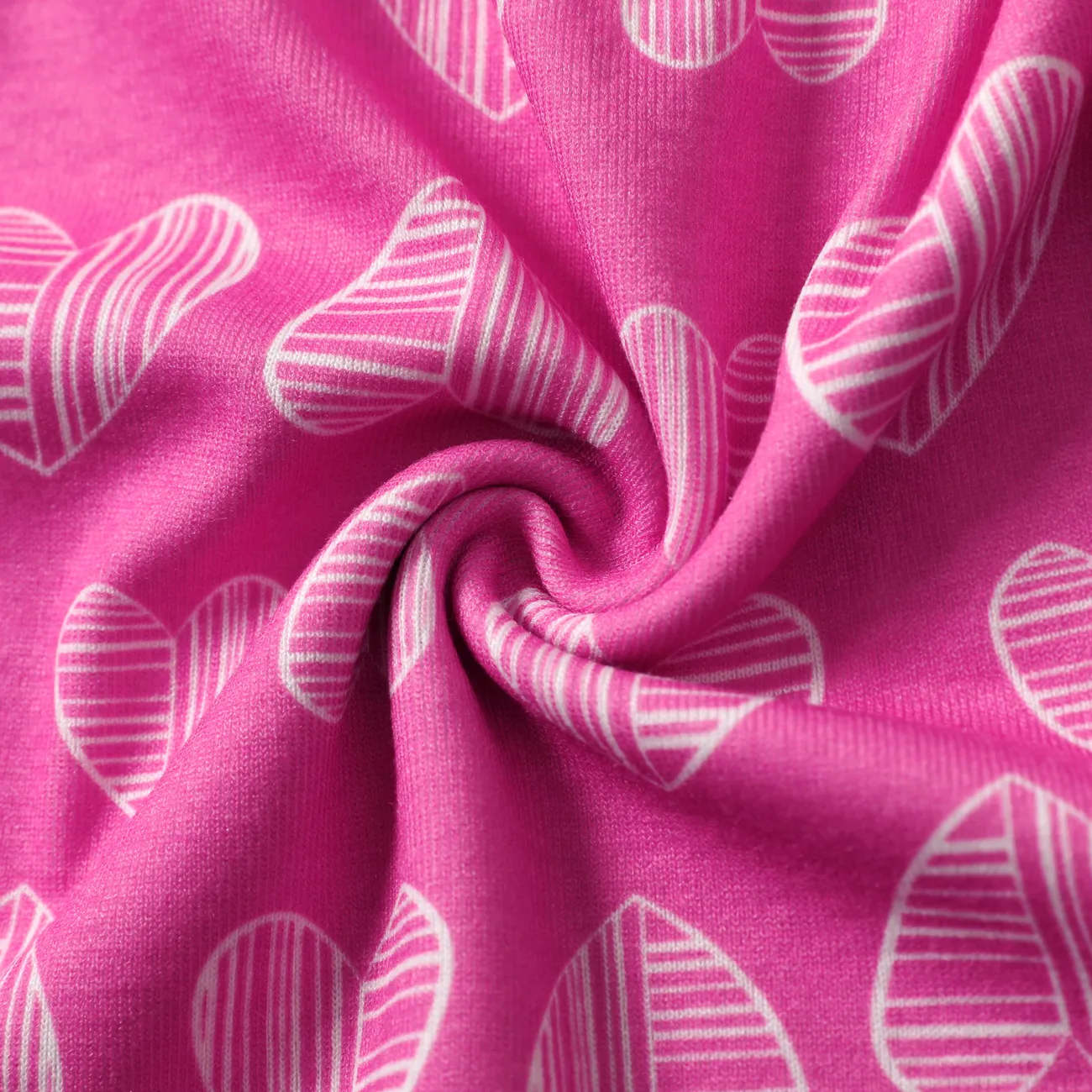 Disney Mickey and Friends 1pc Baby Girls Naia™ Character Print Ruffled Short-Sleeve Bodysuit
 Pink big image 1