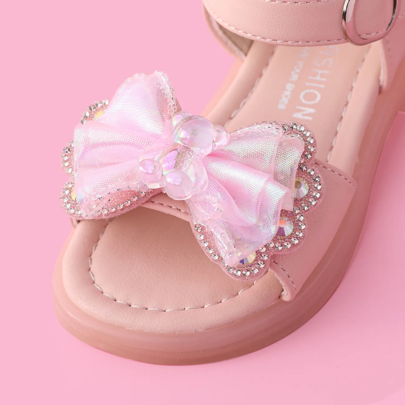 Kleinkinder Kinder Mädchen Süß Unifarben Sandalen rosa big image 1