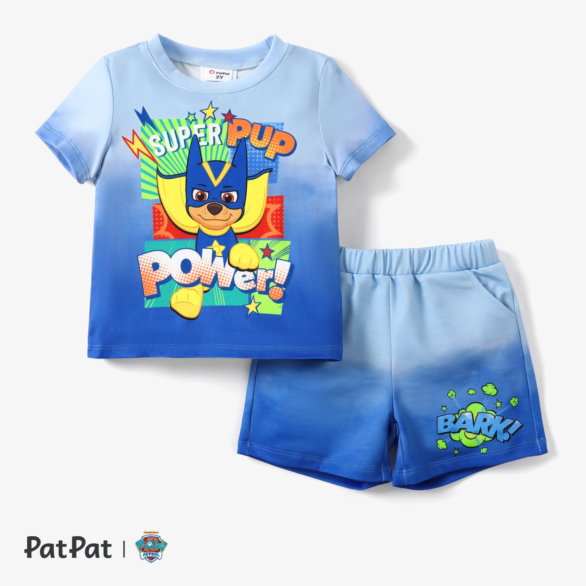 

PAW Patrol 2pcs Toddler Boys/Girls Character Print Gradient Sporty Set
