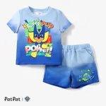 PAW Patrol 2pcs Toddler Boys/Girls Character Print Gradient Sporty Set
 Blue