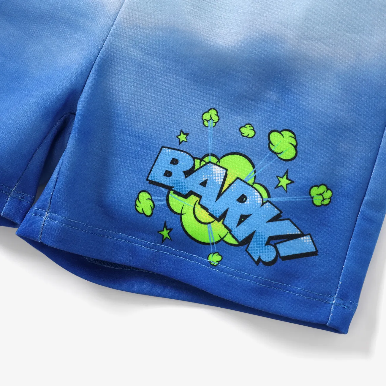Helfer auf vier Pfoten 2 Stück Kleinkinder Unisex Kindlich T-Shirt-Sets blau big image 1