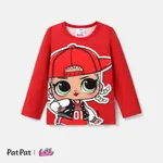 L.O.L. SURPRISE! Toddler Girl Character Print Long-sleeve Tee  Red